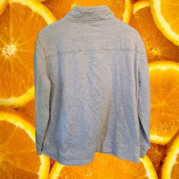 State of Mine "New Jersey" 1/4 Button Front Pocket Sweatshirt Size XXL - Picture 8 of 9